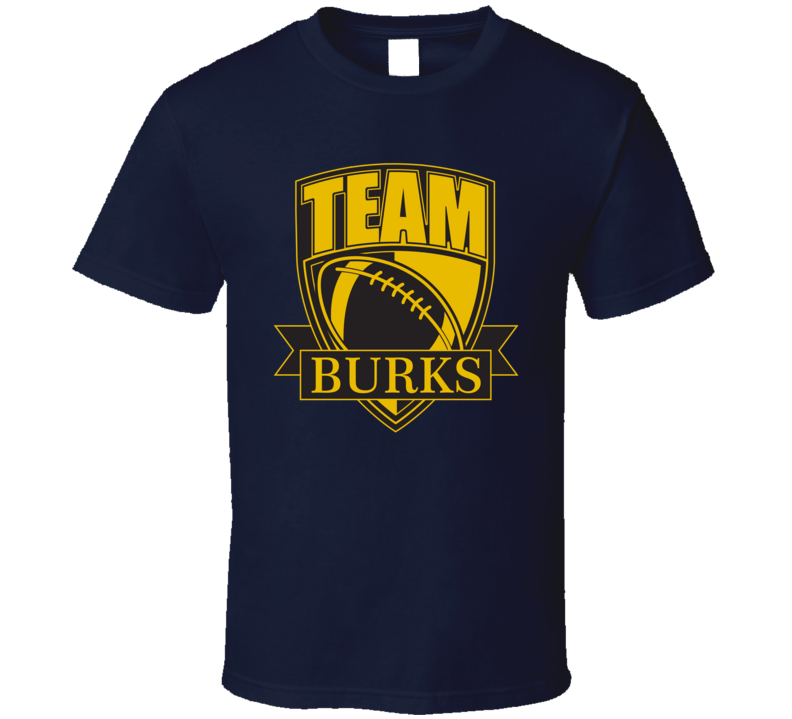 Team Burks Football Name Cool T Shirt