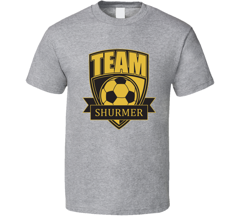 Team Shurmer Last Name Soccer T Shirt Team Shurmer Last Name Soccer T Shirt