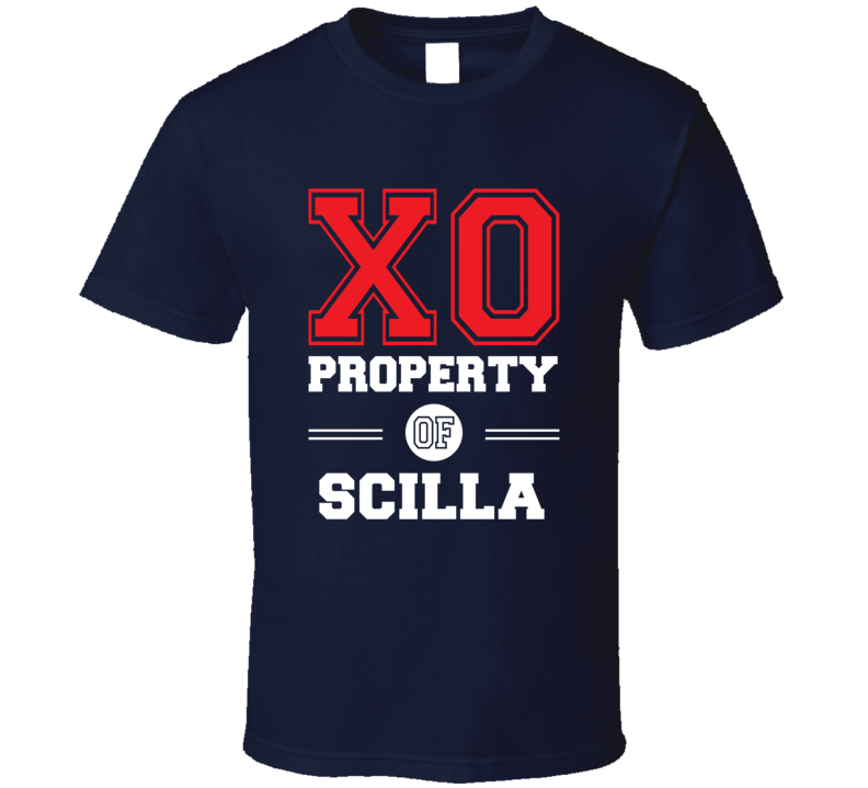 Property Of Scilla Custom Love First Name T Shirt Property Of Scilla Custom Love First Name T Shirt