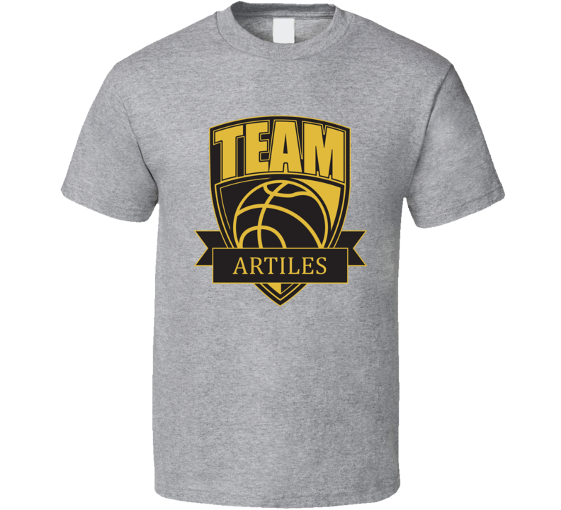 Team Artiles Last Name Basketball T Shirt