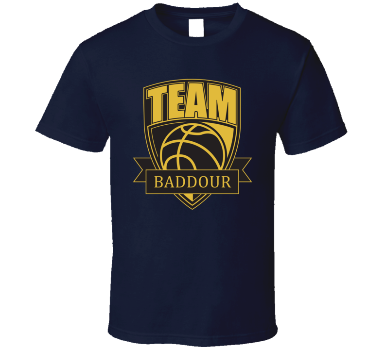 Team Baddour Last Name Basketball T Shirt