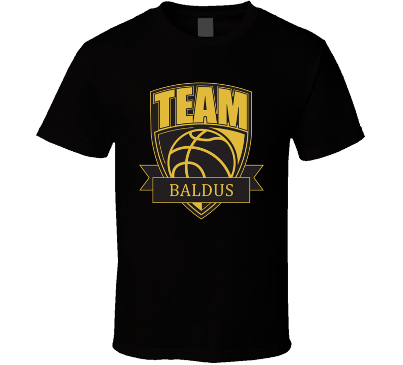 Team Baldus Last Name Basketball T Shirt