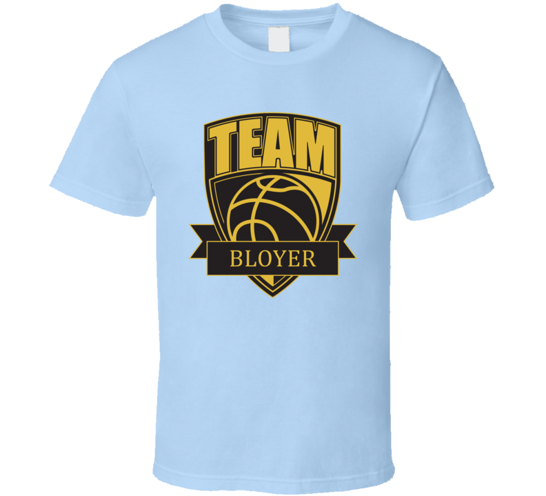 Team Bloyer Last Name Basketball T Shirt