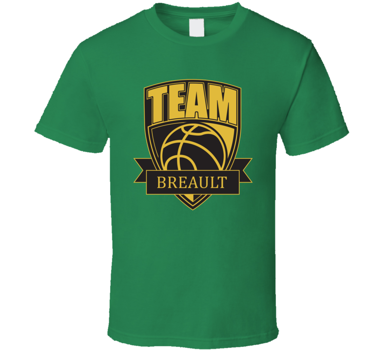 Team Breault Last Name Basketball T Shirt