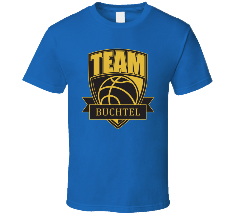 Team Buchtel Last Name Basketball T Shirt
