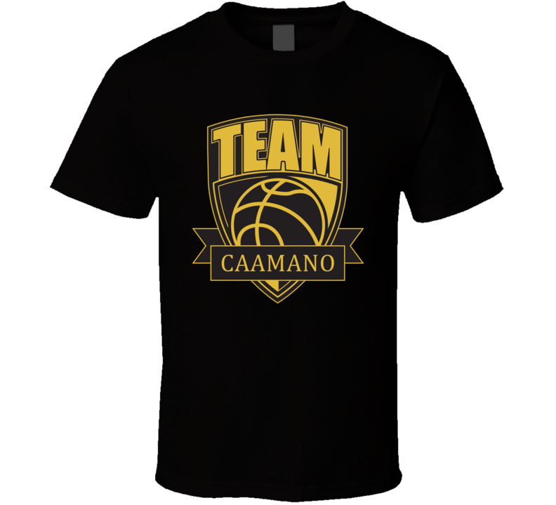 Team Caamano Last Name Basketball T Shirt