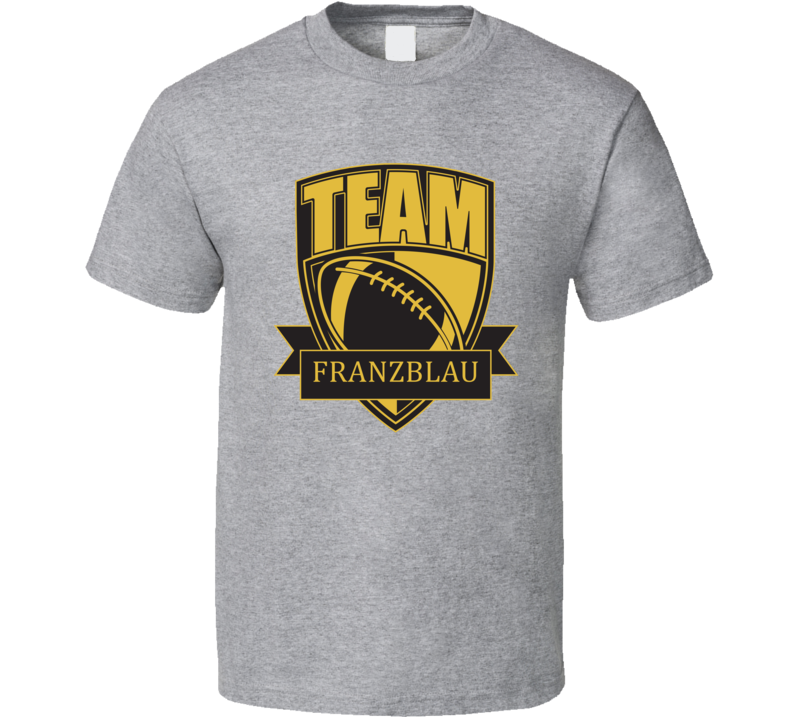Team Franzblau Last Name Football T Shirt