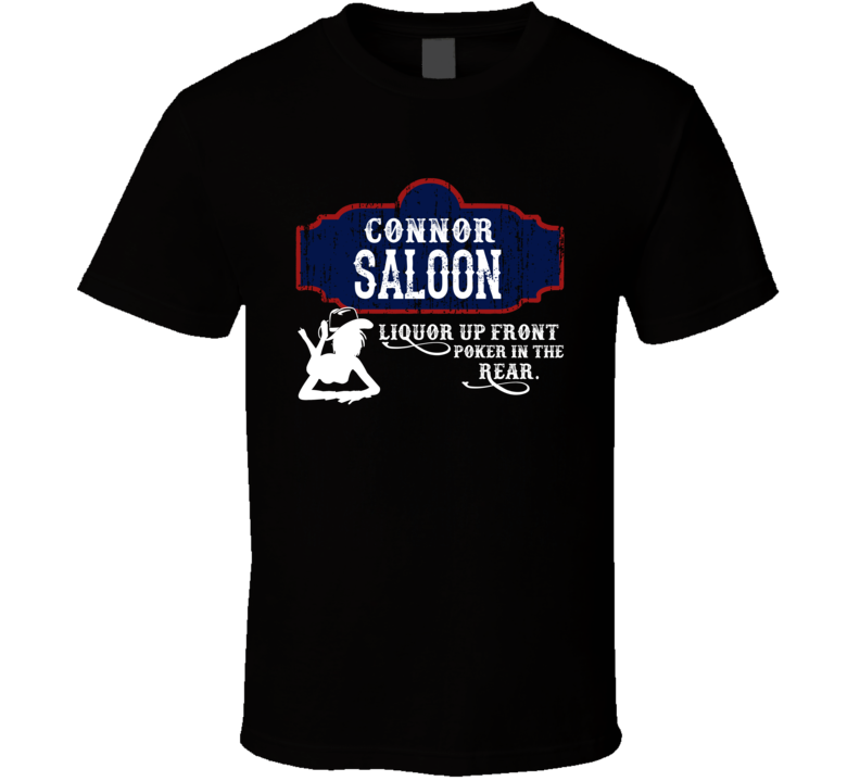 Connor Saloon First Name T Shirt