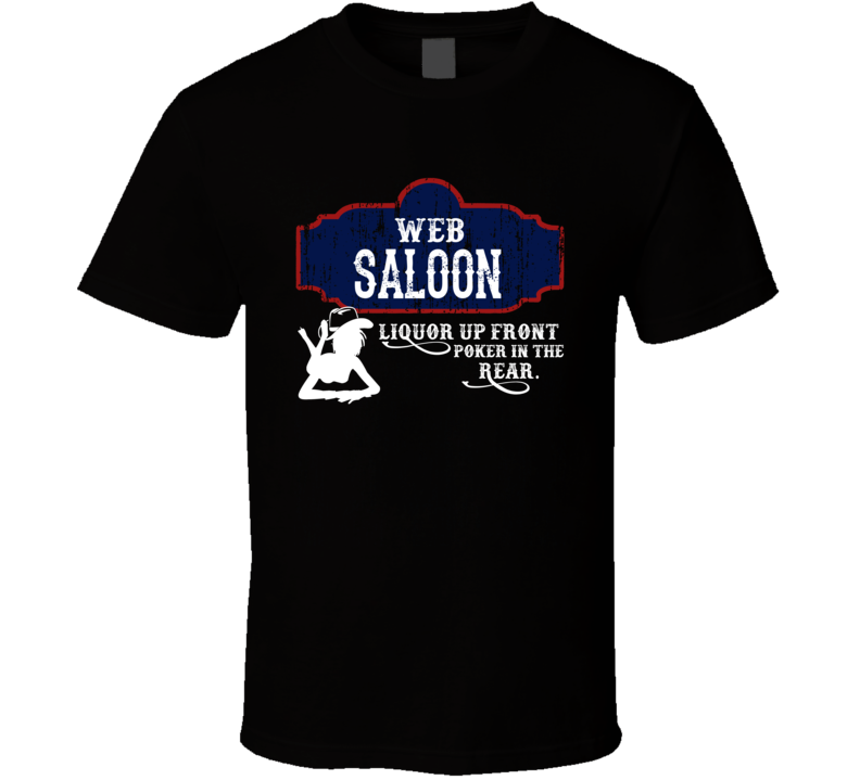 Web Saloon First Name T Shirt