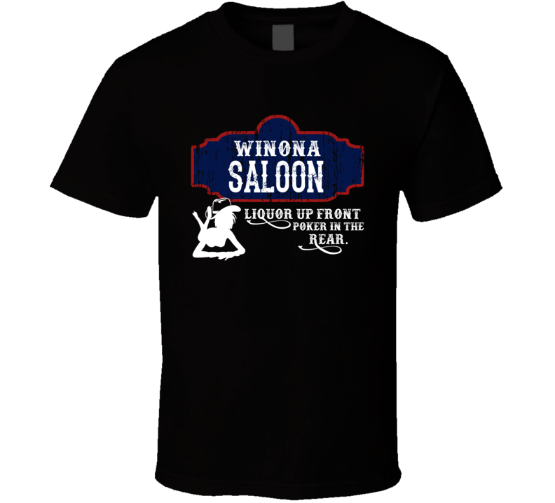 Winona Saloon First Name T Shirt Winona Saloon First Name T Shirt
