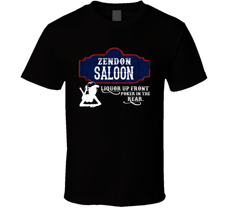 Zendon Saloon First Name T Shirt Zendon Saloon First Name T Shirt