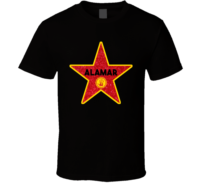 Alamar Hollywood Walk Of Fame Star Name T Shirt Alamar Hollywood Walk Of Fame Star Name T Shirt