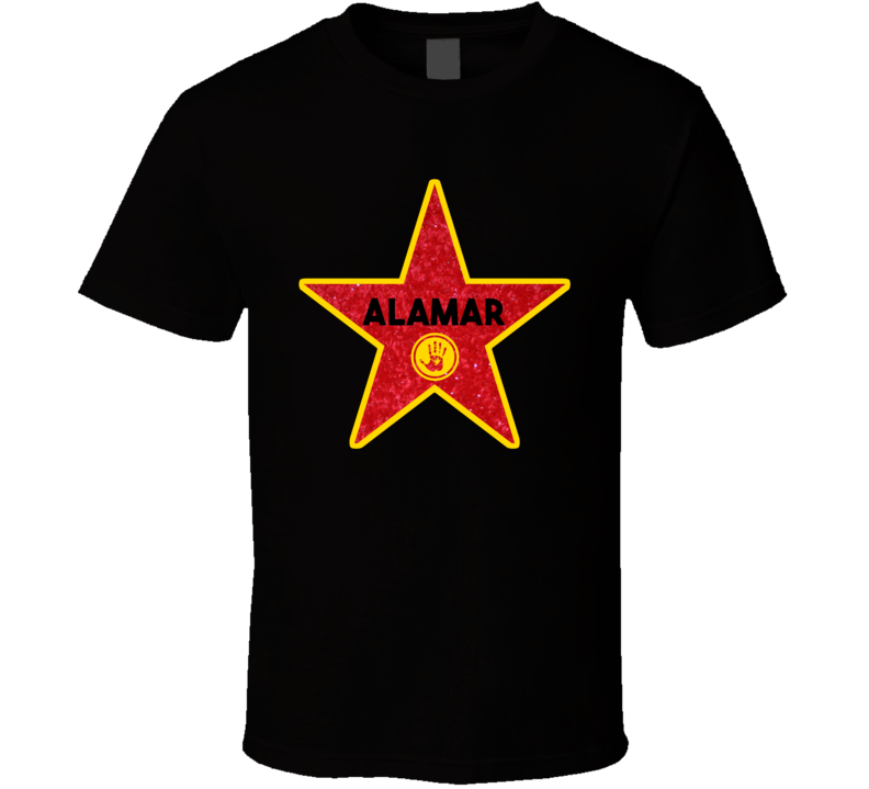 Alamar Hollywood Walk Of Fame Star Name T Shirt