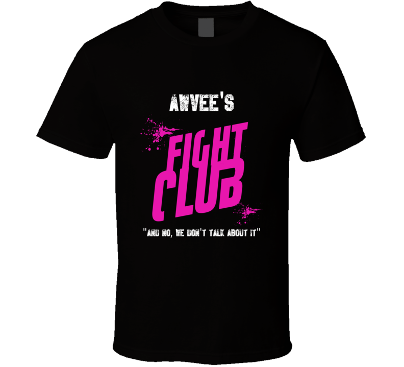 Awvee Fight Club Parody T Shirt