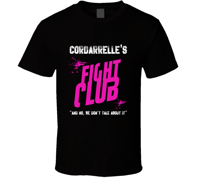 Cordarrelle Fight Club Parody T Shirt