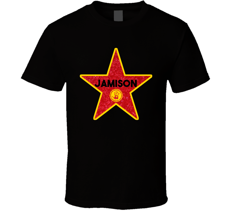 Jamison Hollywood Walk Of Fame Star Name T Shirt