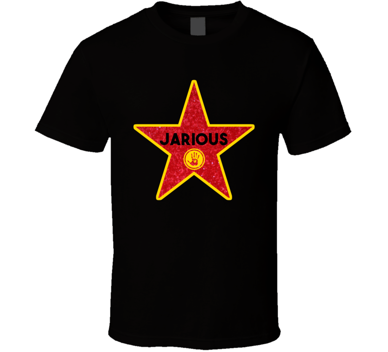 Jarious Hollywood Walk Of Fame Star Name T Shirt