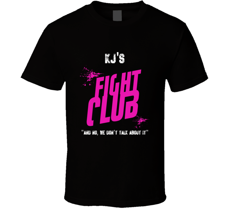 Kj Fight Club Parody T Shirt