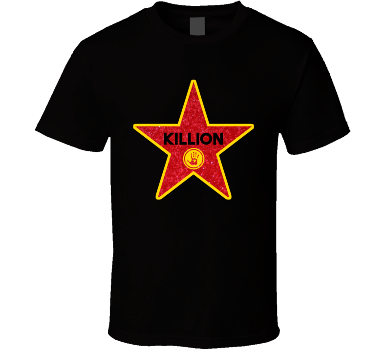 Killion Hollywood Walk Of Fame Star Name T Shirt