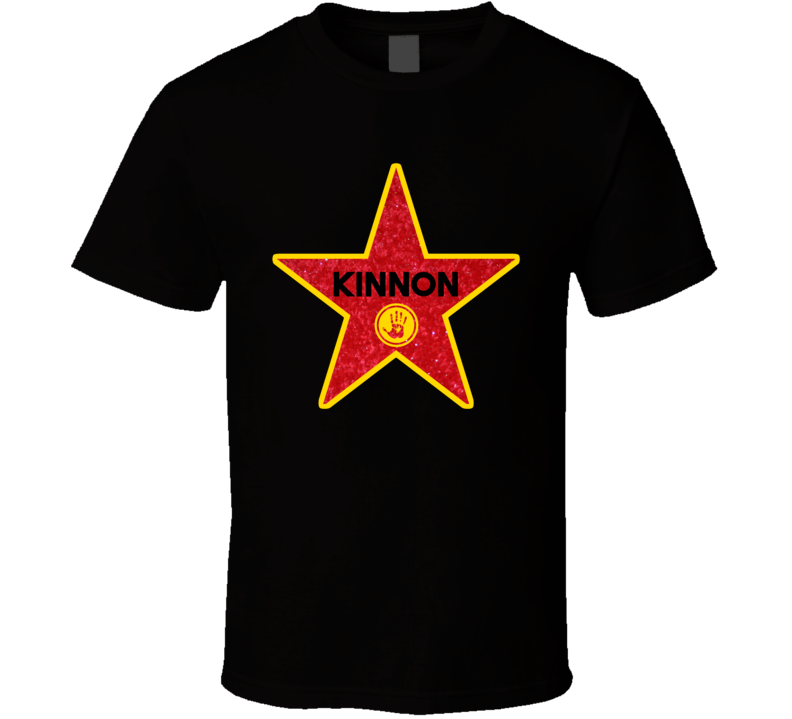 Kinnon Hollywood Walk Of Fame Star Name T Shirt