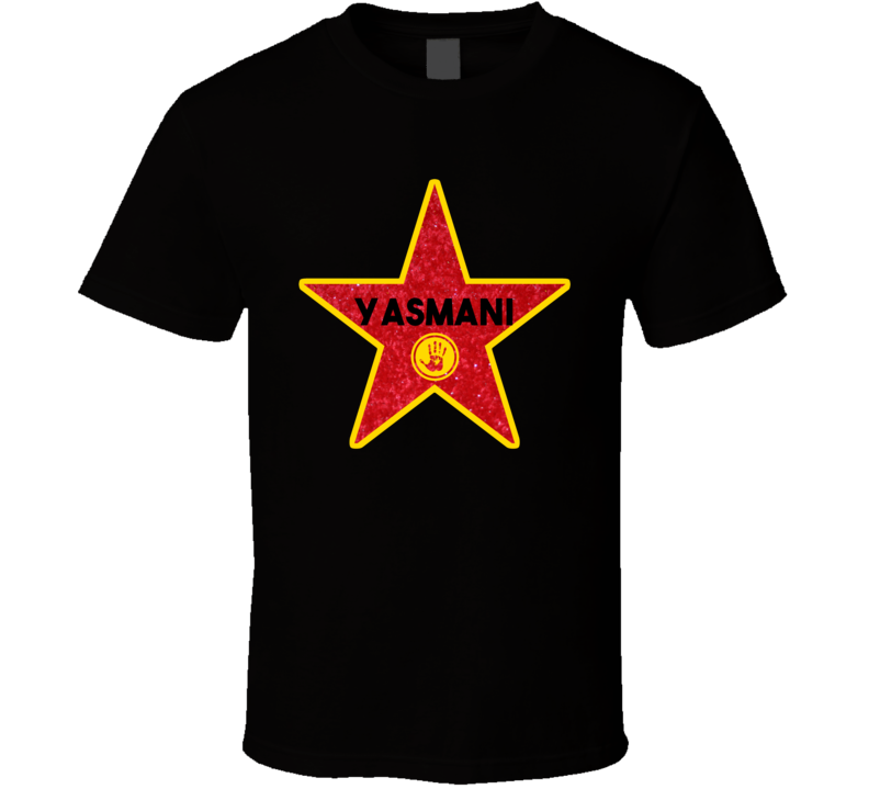 Yasmani Hollywood Walk Of Fame Star Name T Shirt Yasmani Hollywood Walk Of Fame Star Name T Shirt