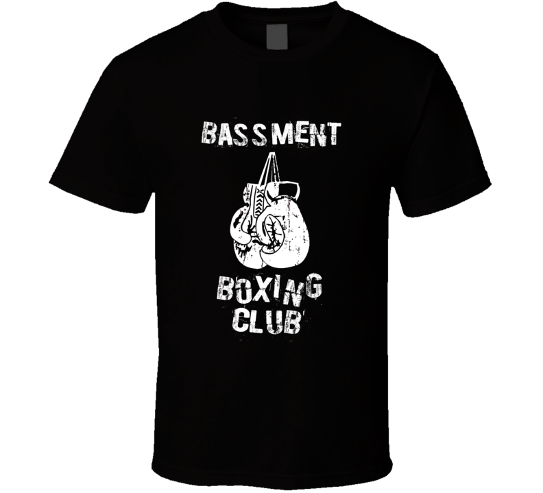 Bassment Boxing Club First Name T Shirt