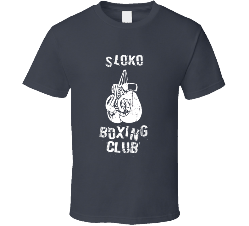 Sloko Boxing Club First Name T Shirt