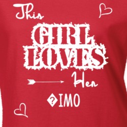 This Girl Loves Her ?imo Cute Relationship T Shirt 10623425