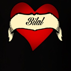 Heart Bilal Tattoo Name T Shirt 10999929
