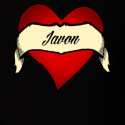 Heart Javon Tattoo Name T Shirt 11026334