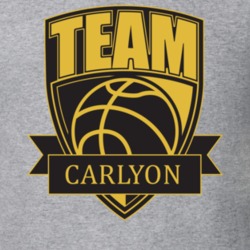 Team Carlyon Last Name Basketball T Shirt 8434519