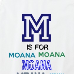 M Is For Moana Cool Personalized Name Alphabet Collage Tank Top 9866948