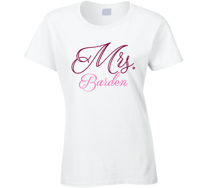 Mrs Barden Last Name Funny T Shirt