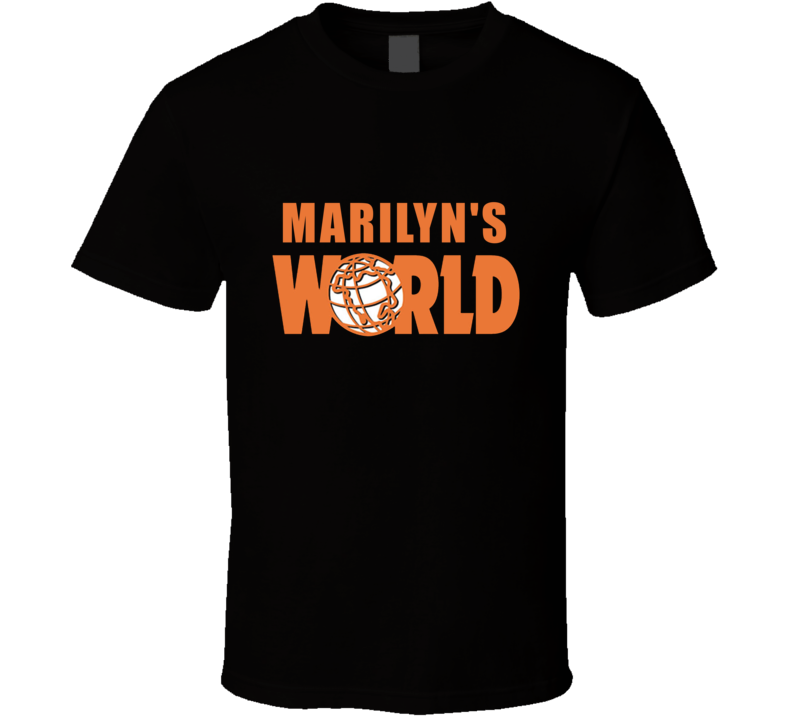 Marilyn's World Waynes World Parody Funny Comedy Movie Lover Custom Na Marilyn's World Waynes World Parody Funny Comedy Movie Lover Custom Na