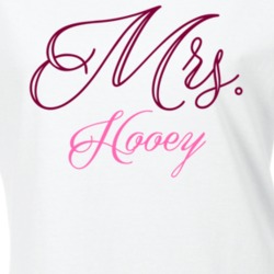 Mrs Hooey Last Name Funny T Shirt 10414988