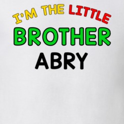 Im The Little Brother Abry Name Sibling T Shirt 11144493