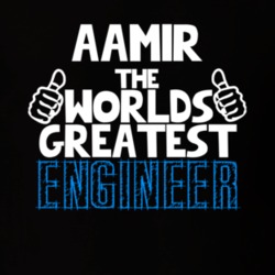 Aamir The Worlds Greatest Engineer Job Name T Shirt 11233231