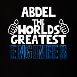 Abdel The Worlds Greatest Engineer Job Name T Shirt 11233265