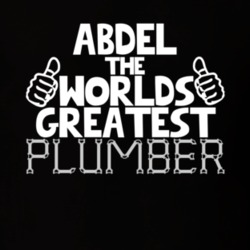 Abdel The Worlds Greatest Plumber Job Name T Shirt 11233302