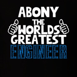 Abony The Worlds Greatest Engineer Job Name T Shirt 11233303