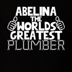 Abelina The Worlds Greatest Plumber Job Name T Shirt 11233319