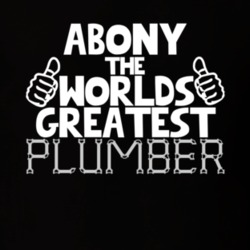Abony The Worlds Greatest Plumber Job Name T Shirt 11233342