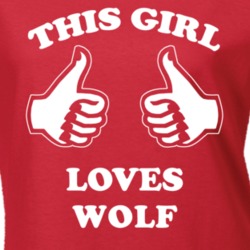 This Girl Loves Wolf Name T Shirt 4931436