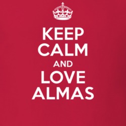 Almas Keep Calm And Love Parody Custom Name T Shirt 5616046