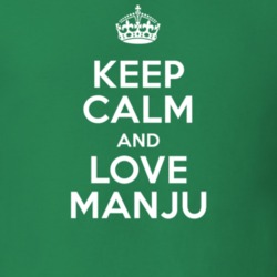 Manju Keep Calm And Love Parody Custom Name T Shirt 5630977