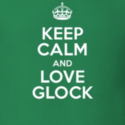Glock Keep Calm And Love Parody Custom Name T Shirt 5662009