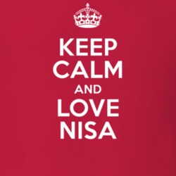 Nisa Keep Calm And Love Parody Custom Name T Shirt 5668071