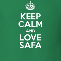 Safa Keep Calm And Love Parody Custom Name T Shirt 5674296