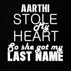 Aarthi Stole My Heart Trending T Shirt 9829099