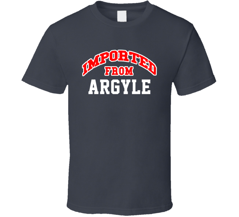 Imported From Argyle New York Sports Team Trade T Shirt